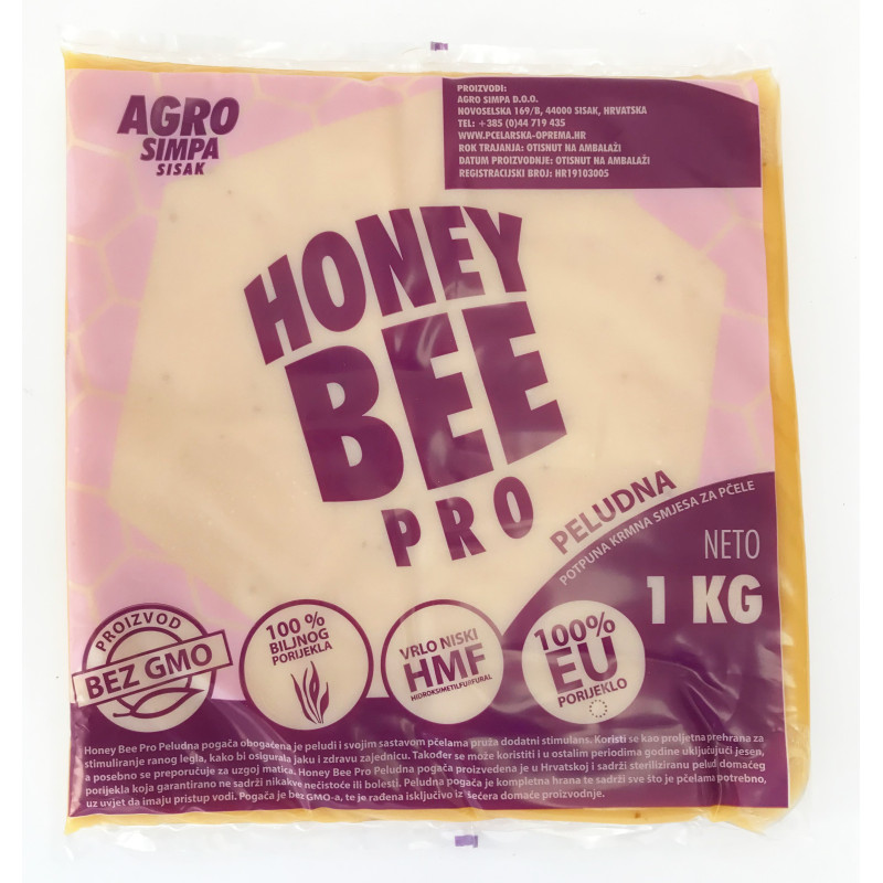 Honey Bee Pro - virágporos cukorlepény 1kg
